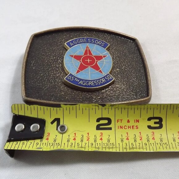 Aggressors 65th Aggressor Squad, Air Force Belt Buckle - Picture 5 of 9